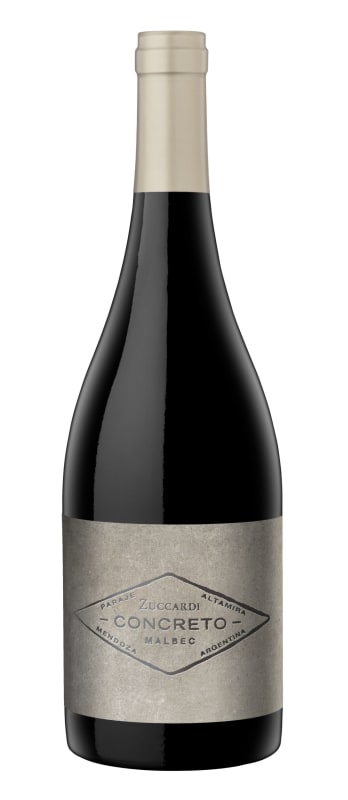 Zuccardi Concreto Malbec 2023 Front Bottle Shot