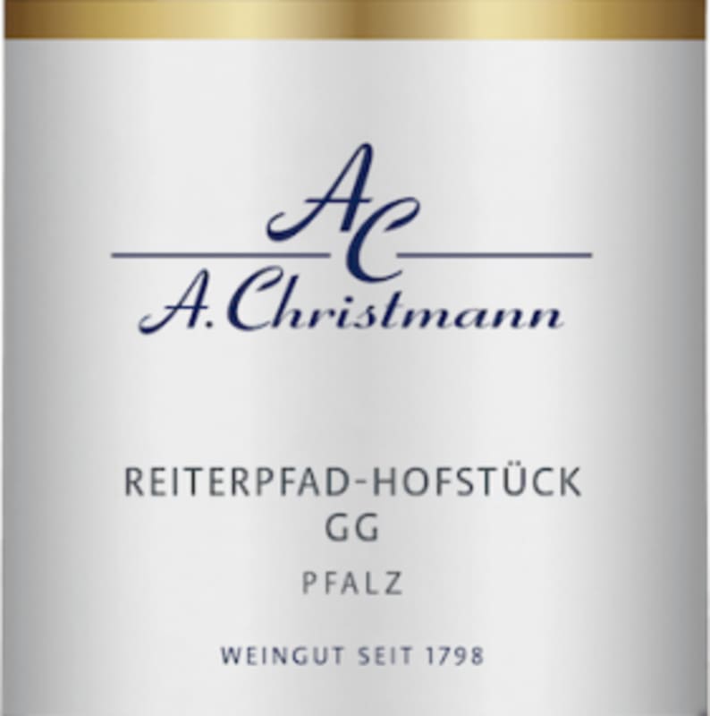 A. Christmann Riesling Reiterpfad Hofstuck Grosses Gewachs 2017 Front Label