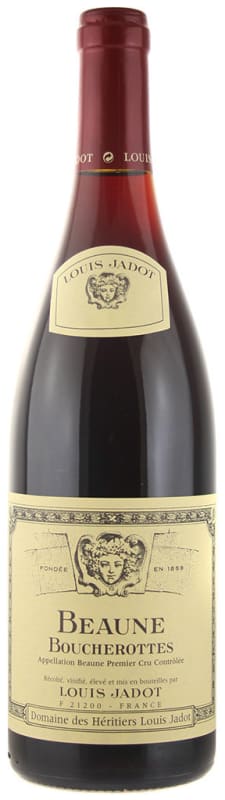 Louis Jadot Beaune Boucherottes Premier Cru Domaine des Heritiers 2011 Front Bottle Shot