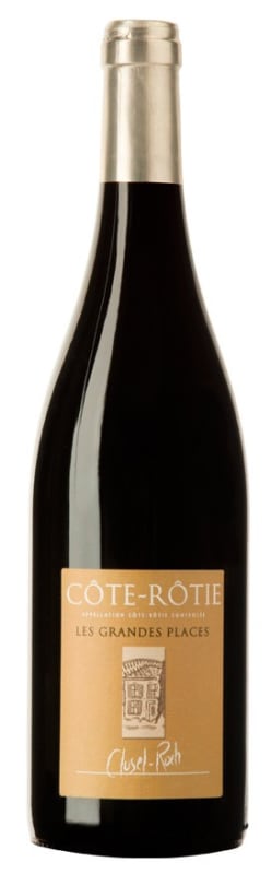 Domaine Clusel-Roch Cote-Rotie Les Grandes Places 2013 Front Bottle Shot