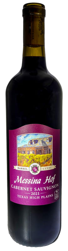 Messina Hof Barrel Cuvee Cabernet Sauvignon 2021 Front Bottle Shot