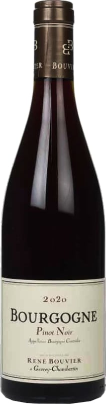 Rene Bouvier Bourgogne Pinot Noir 2020 Front Bottle Shot