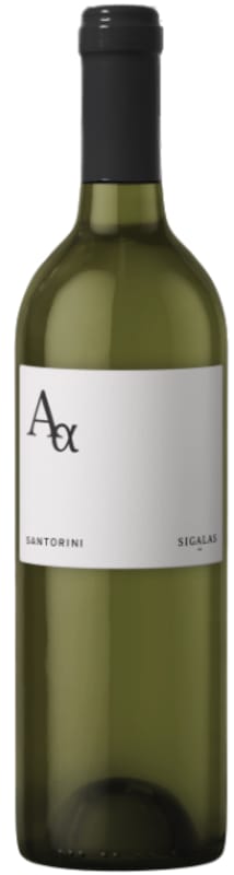 Sigalas Aa Santorini Assyrtiko-Athiri 2022 Front Bottle Shot