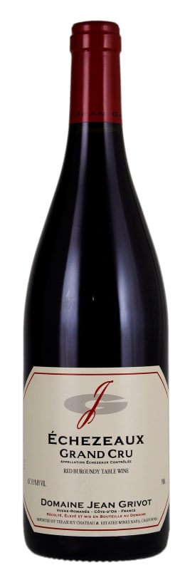 Domaine Jean Grivot Echezeaux Grand Cru 2017 Front Bottle Shot