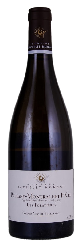 Domaine Bachelet-Monnot Puligny-Montrachet Les Folatieres Premier Cru 2020 Front Bottle Shot