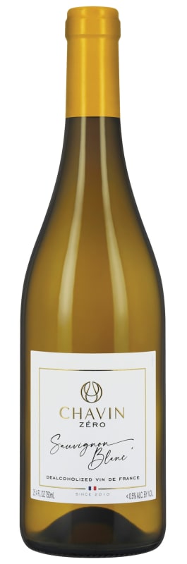 Pierre Chavin Zero Sauvignon Blanc (Non-Alcoholic) Front Bottle Shot