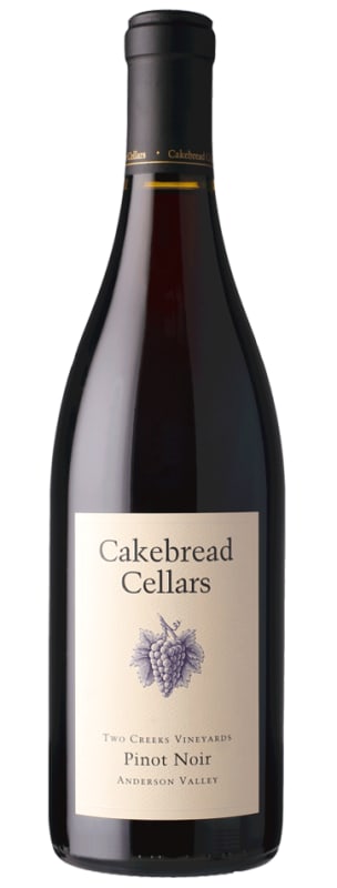 Cakebread Two Creeks Vineyards Pinot Noir 2017 Front Bottle Shot
