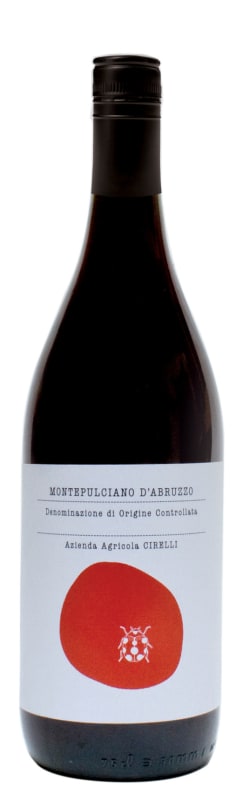 Azienda Agricola Cirelli Montepulciano d'Abruzzo 2018 Front Bottle Shot