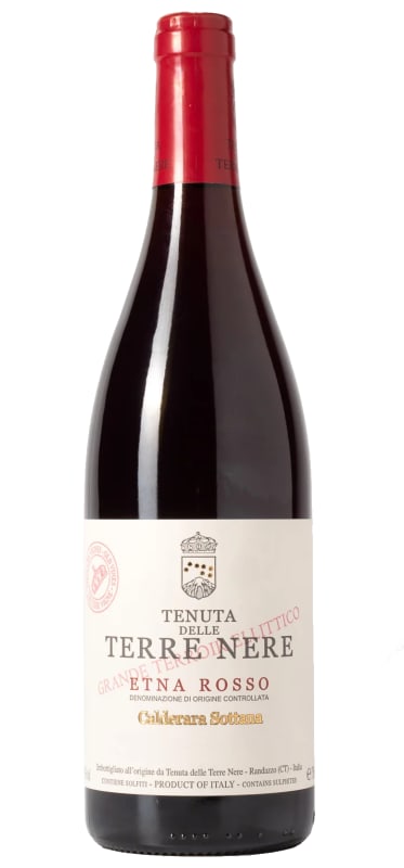 Tenuta delle Terre Nere Etna Rosso Calderara Sottana 2023 Front Bottle Shot