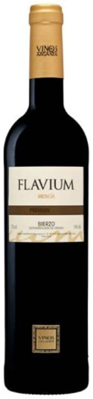Vinos de Arganza Flavium Premium Crianza Mencia 2013 Front Bottle Shot