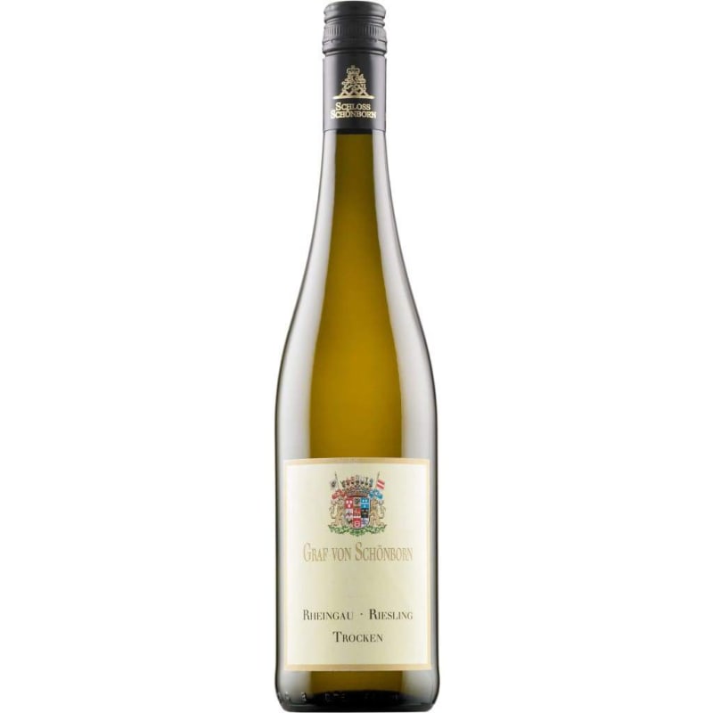 Graf von Schonborn Rheingau Riesling Trocken 2013 Front Bottle Shot