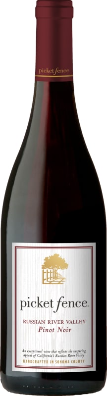 Picket Fence Russian River Pinot Noir 2018 Front Bottle Shot