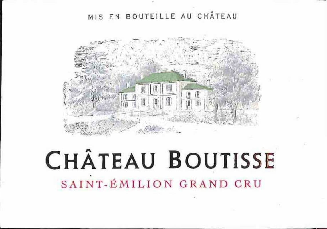 Chateau Boutisse Saint-Emilion Grand Cru 2016 Front Label