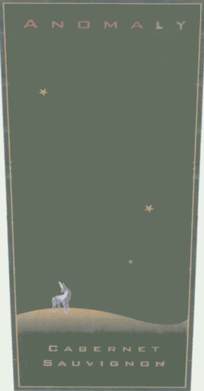 Anomaly Cabernet Sauvignon 2015 Front Label