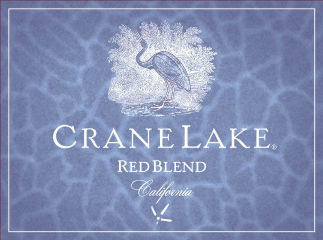 Crane Lake Cellars Red Blend Front Label