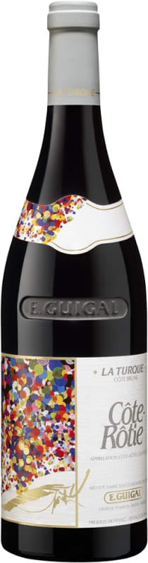 E. Guigal Cote Rotie La Turque 2015 Front Bottle Shot