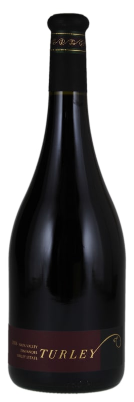 Turley Estate Zinfandel 2008 Front Bottle Shot