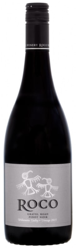 ROCO Gravel Road Pinot Noir 2015 Front Bottle Shot
