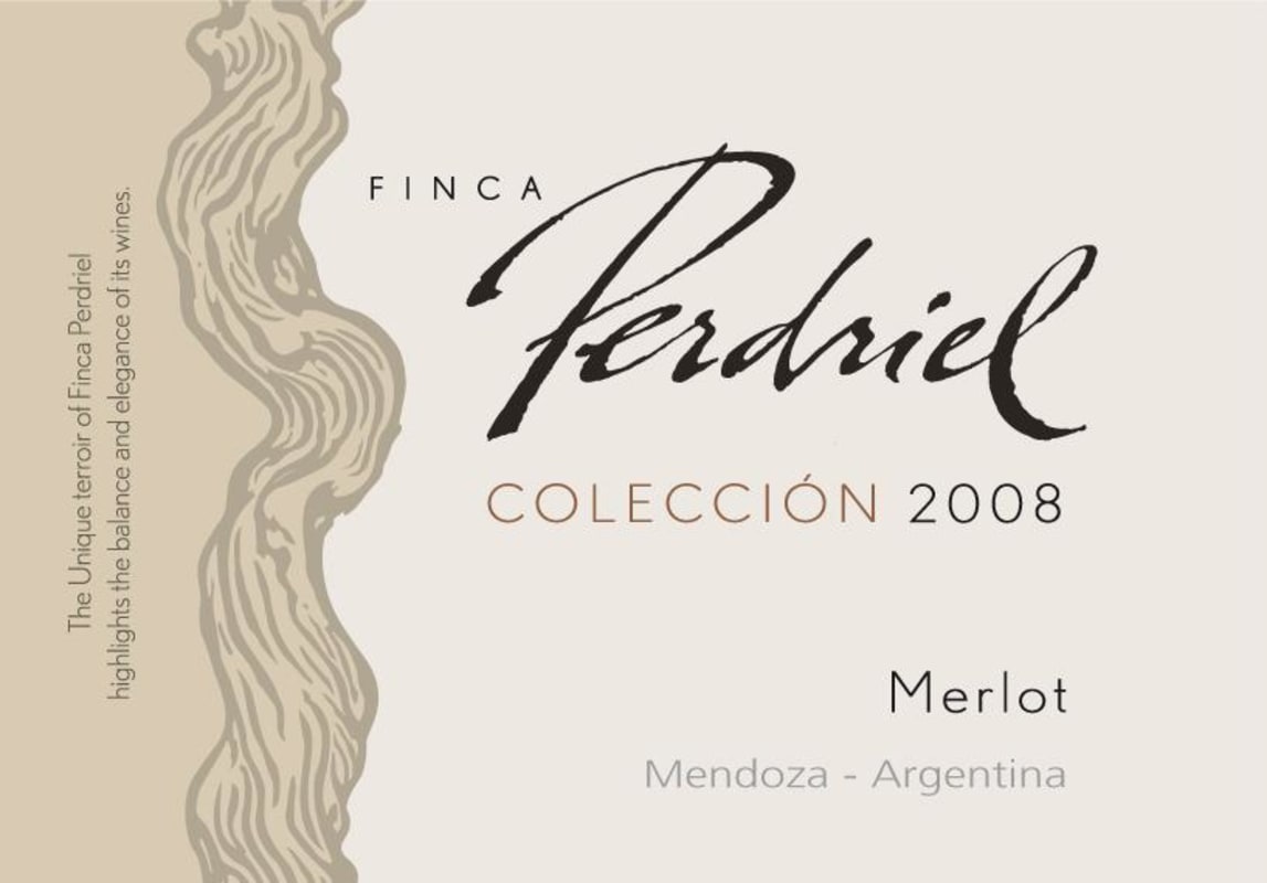 Bodega Norton Finca Perdriel Coleccion Merlot 2008 Front Label