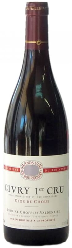 Domaine Chofflet Givry Clos de Choue Premier Cru 2011 Front Bottle Shot