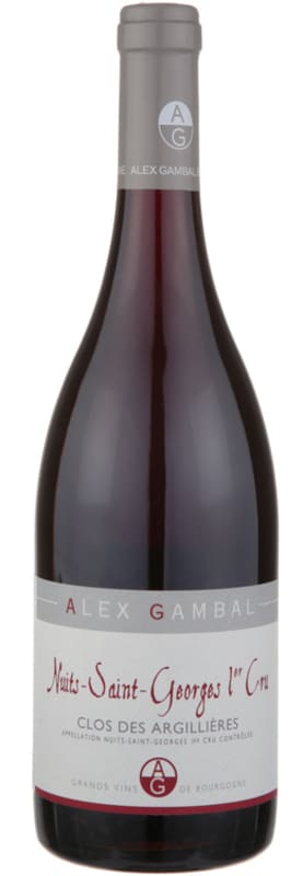 Alex Gambal Nuits-Saint-Georges Clos des Argillieres Premier Cru 2016 Front Bottle Shot
