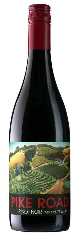 Pike Road Pinot Noir 2016 Front Bottle Shot