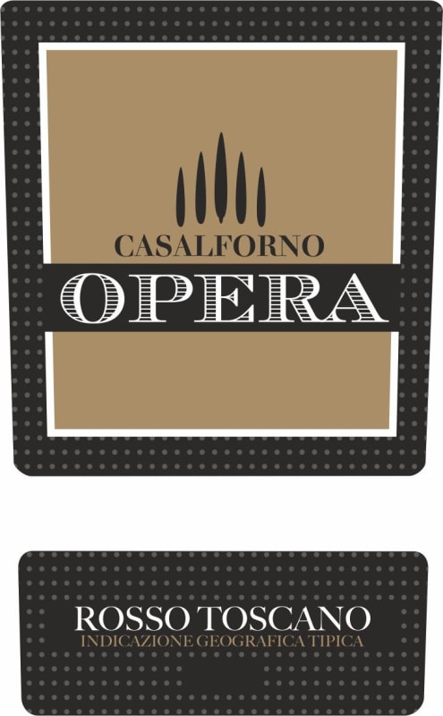 Casalforno Opera Toscana Rosso 2016 Front Label