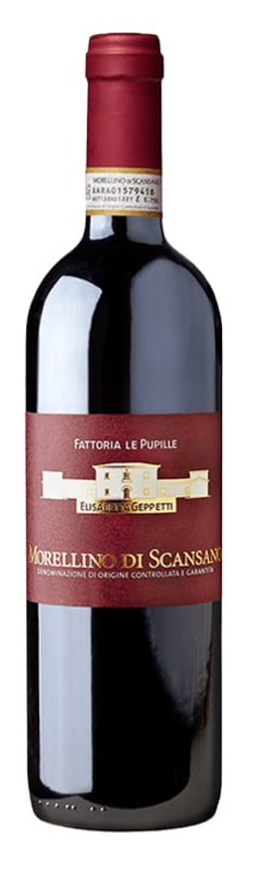 Fattoria Le Pupille Morellino Di Scansano 2023 Front Bottle Shot