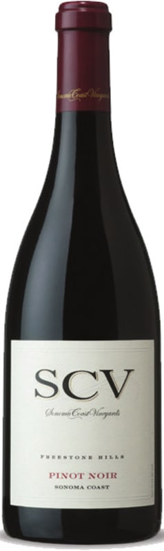 Sonoma Coast Vineyards Freestone Hills Pinot Noir 2014 Front Bottle Shot