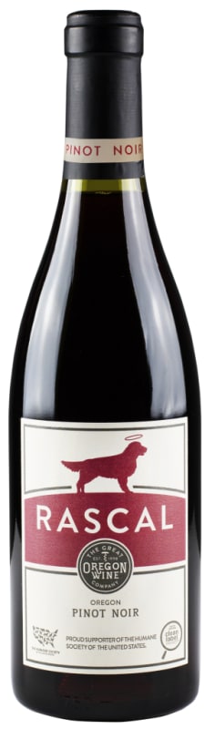 Great Oregon Wine Co. Rascal Pinot Noir 2018 Front Bottle Shot