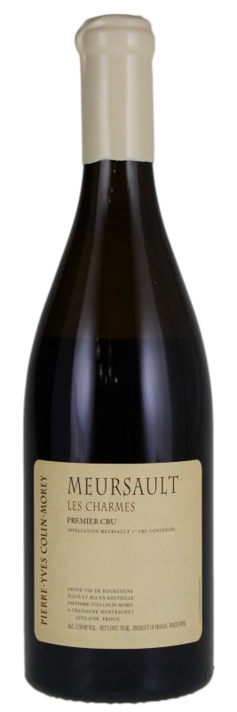 Pierre-Yves Colin-Morey Meursault Les Charmes Premier Cru 2020 Front Bottle Shot