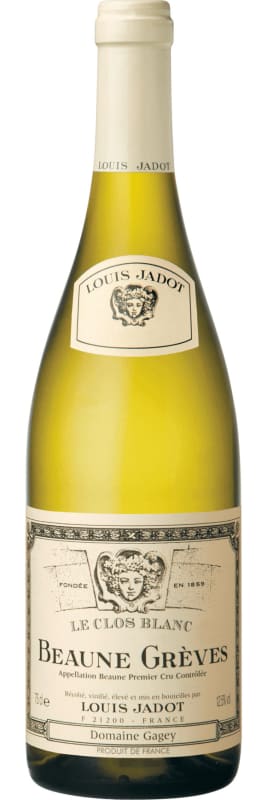 Louis Jadot Beaune Greves Le Clos Blanc Premier Cru 2022 Front Bottle Shot