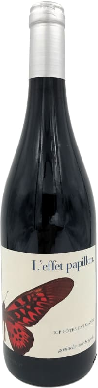 Le Roc des Anges L'Effet Papillon Rouge 2021 Front Bottle Shot