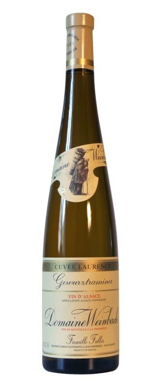 Domaine Weinbach Cuvee Laurence Gewurztraminer 2017 Front Bottle Shot
