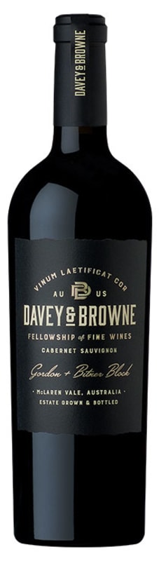 Davey & Browne Gordon and Bitner Block Estate Cabernet Sauvignon 2018 Front Bottle Shot