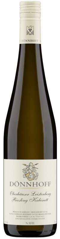 Donnhoff Oberhauser Leistenberg Riesling Kabinett 2024 Front Bottle Shot