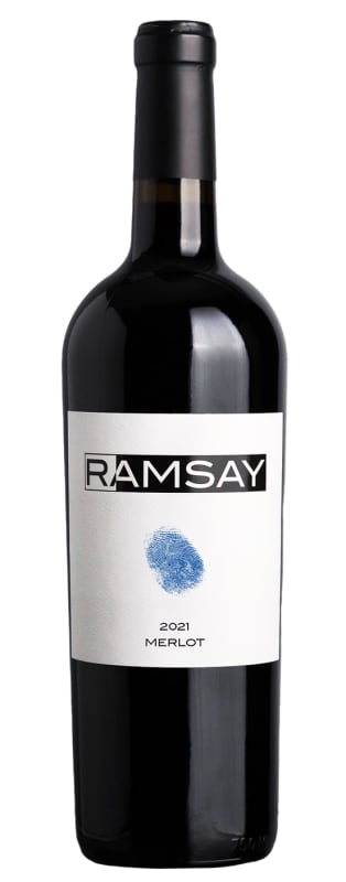 Ramsay Merlot 2021 Front Bottle Shot