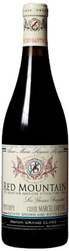 Hedges Family Estate DLD Les Gosses Vineyard Cuvee Marcel 2013 Front Bottle Shot