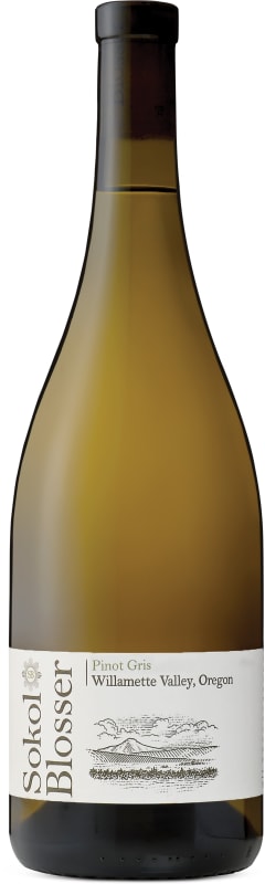 Sokol Blosser Willamette Valley Pinot Gris 2024 Front Bottle Shot