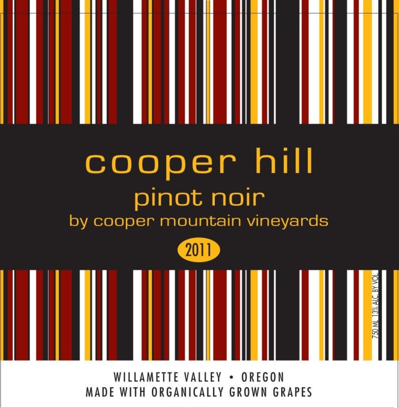 Cooper Mountain Cooper Hill Pinot Noir 2011 Front Label