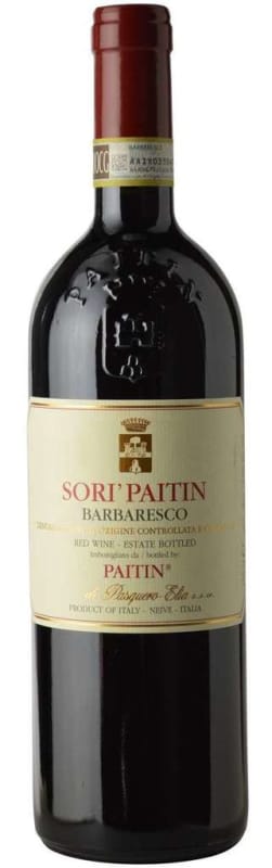 Paitin Barbaresco Sori Paitin Serraboella 2015 Front Bottle Shot