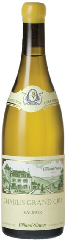 Billaud-Simon Valmur Grand Cru 2015 Front Bottle Shot