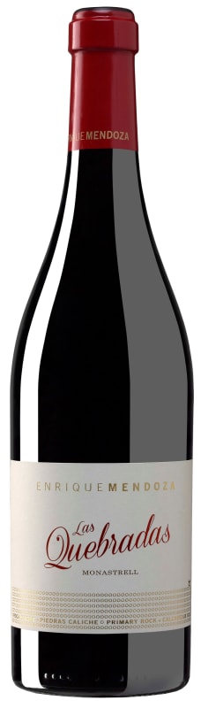 Enrique Mendoza Las Quebradas Monastrell 2017 Front Bottle Shot
