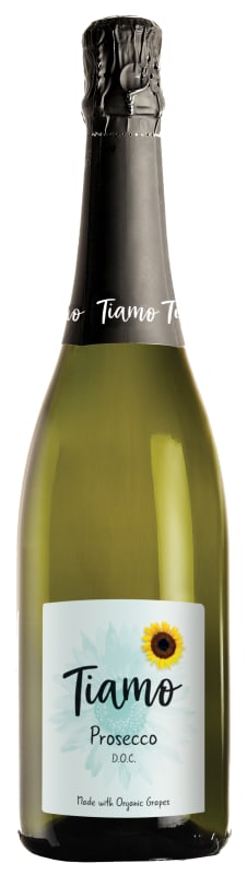 Tiamo Organic Prosecco Front Bottle Shot