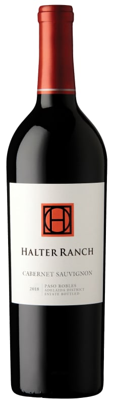 Halter Ranch Cabernet Sauvignon 2018 Front Bottle Shot
