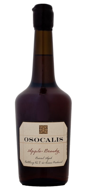 Osocalis Apple Brandy Front Bottle Shot
