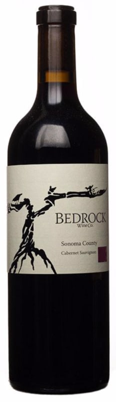 Bedrock Wine Company Sonoma Cabernet Sauvignon 2022 Front Bottle Shot