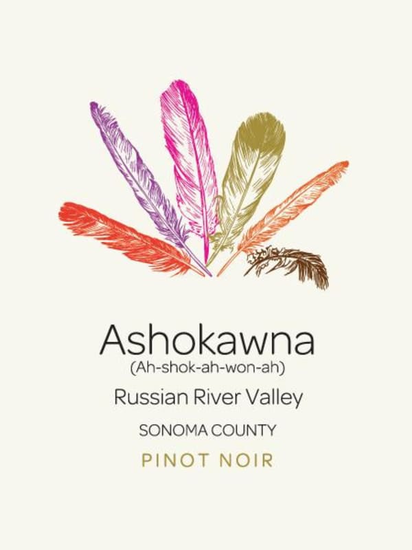 Ashokawna Russian River Valley Pinot Noir 2016 Front Label