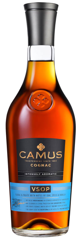 Camus Intensely Aromatic VSOP Cognac Front Bottle Shot