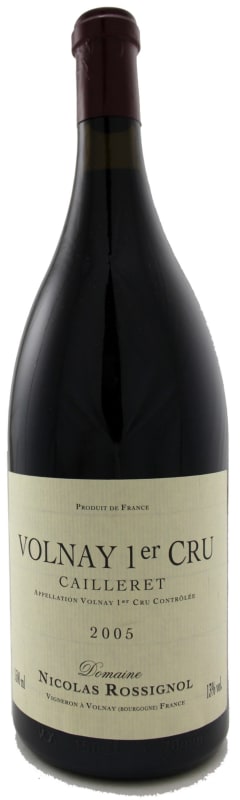 Domaine Nicolas Rossignol Volnay Premier Cru Caillerets 2005